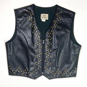 Vintage Studded Vest